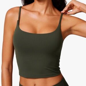 Olive Green Women's Camisole Top